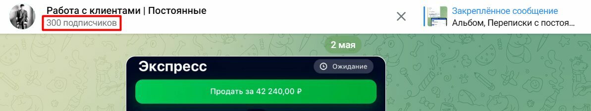 Работа с клиентами Постоянные подписчики