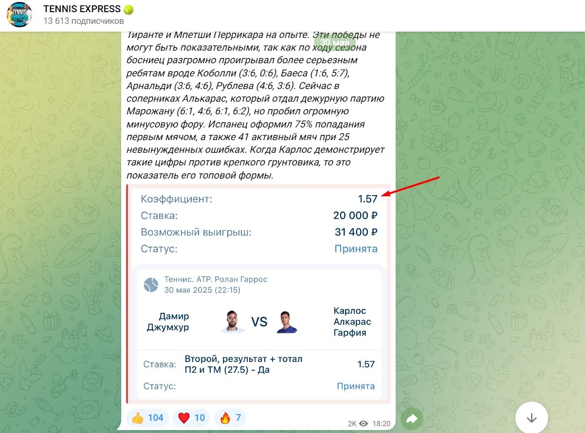 TENNIS EXPRESS автор 
